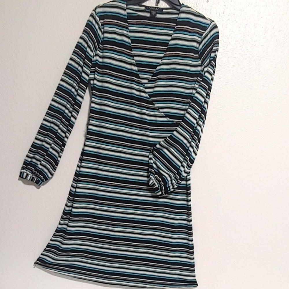 Laundry Striped Dress Size S